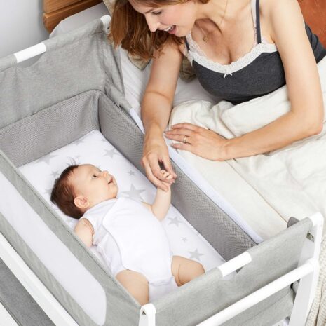 Snuz Snuzpod4 Bedside Crib In Dusk