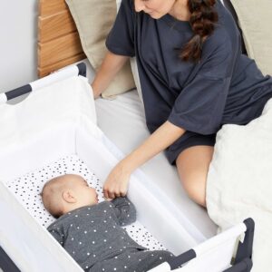 Snuz Snuzpod4 Bedside Crib In Navy