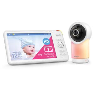 Vtech VTech RM7766HD 7 Smart Pan & Tilt Baby Monitor in White