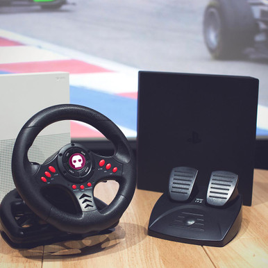 Numskull Multi Format Steering Wheel and Pedals