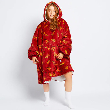 Pizza Oodie Hooded Blanket