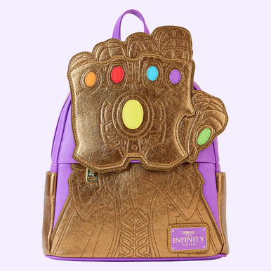 Marvel Thanos Infinity Gauntlet Loungefly Mini Backpack