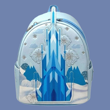 Disney Frozen Elsa's Ice Palace Loungefly Mini Backpack