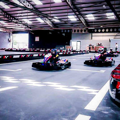 30 Minute Indoor Karting for Two at PMG Karting