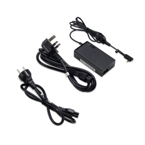 Acer AC Adapter 65W-19V for Laptops - EU/UK Power Cord