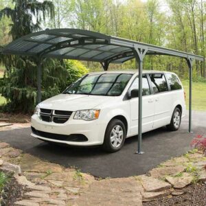 16x10 Palram Canopia Grey Carport Atlas 5000