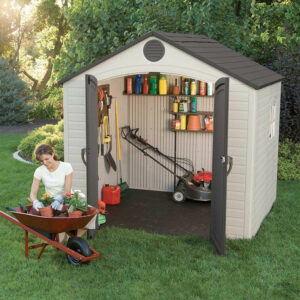 8' x 5' Lifetime Special Edition Heavy Duty Plastic Shed (2.4m x 1.5m)