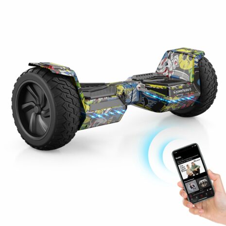 iHoverboard H8 Black Off Road Hoverboard 8.5"