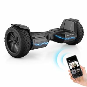 iHoverboard H8 LED Silver Off Road Hoverboard 8.5"