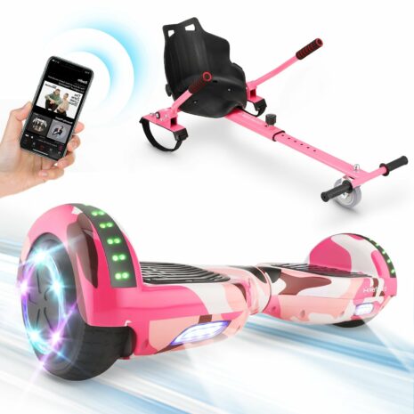 iHoverboard H1 LED Self Balancing Hoverboard 6.5"(700W)