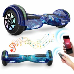 iHoverboard H4 Blue Bluetooth Hoverboard 6.5"