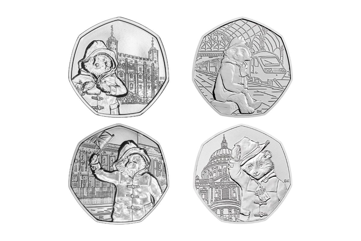 Paddington Bear 50p Coins