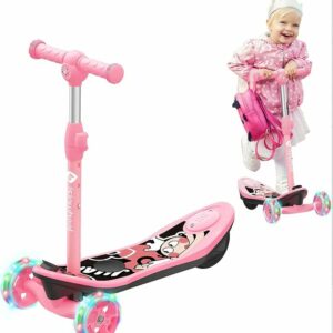 isinwheel M3 3 Wheel Kids Electric Scooter for girl aged 3-12 deal