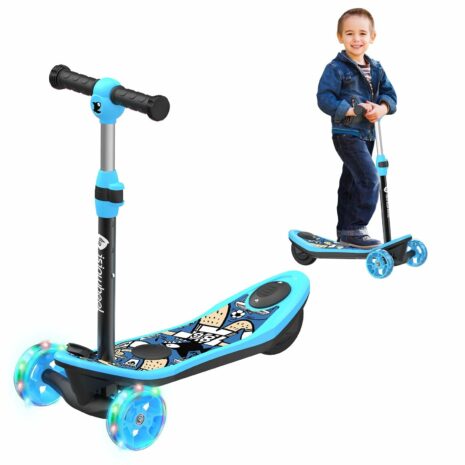 isinwheel M3 3 Wheel Kids Electric Scooter for girl aged 3-12 deal