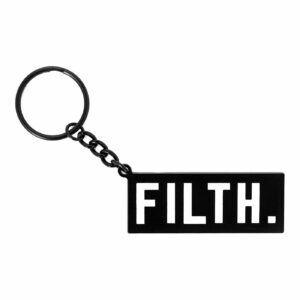 FILTH. Keyring - Black 146 Barcode: 5037835200461