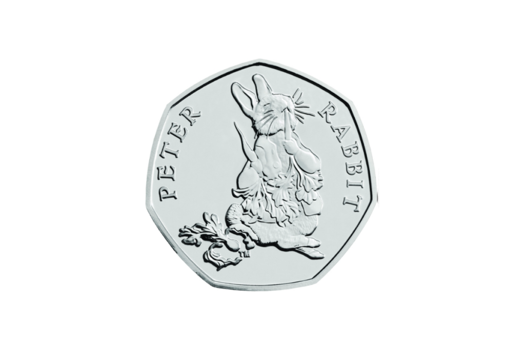 2018 Peter Rabbit 50p Coin