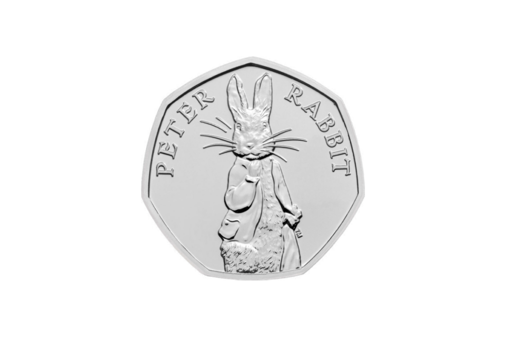 2019 Peter Rabbit 50p Coin
