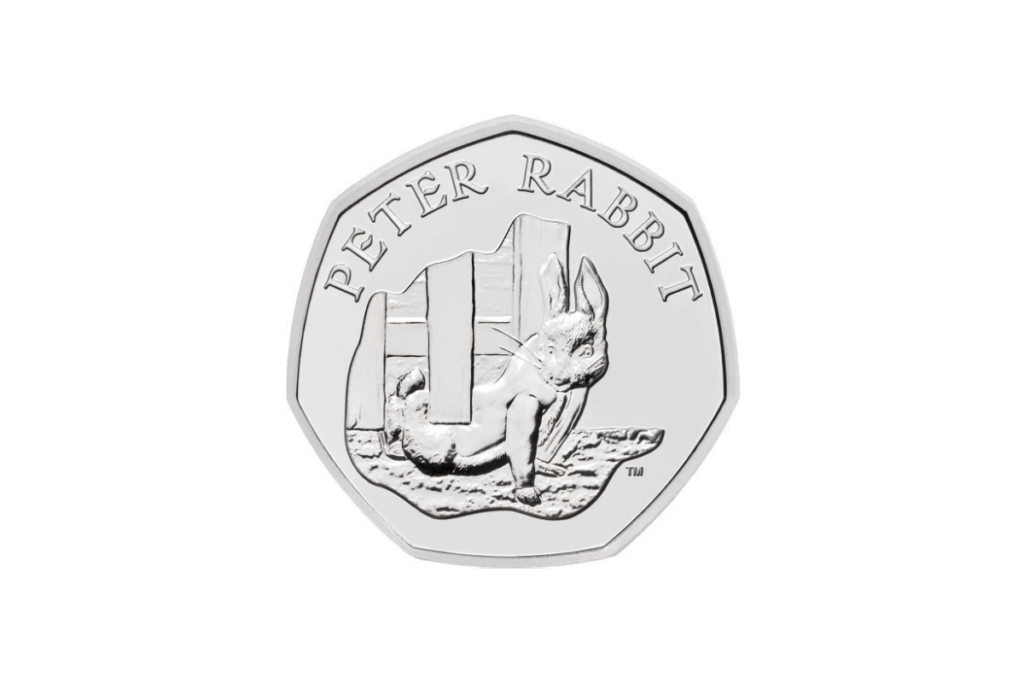 2020 Peter Rabbit 50p Coin