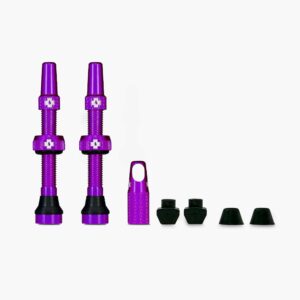 Muc-Off Purple Tubeless Presta Valve (Pair) 80mm 1081 Barcode: 5037835200096