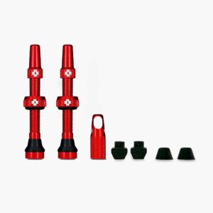 Muc-Off Tubeless Valves 60mm / Red 1064 Barcode: