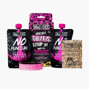 Muc-Off Ultimate Tubeless Setup Kit DH/PLUS (35MM TAPE / 44MM VALVES) 20087 Barcode: 5037835204865