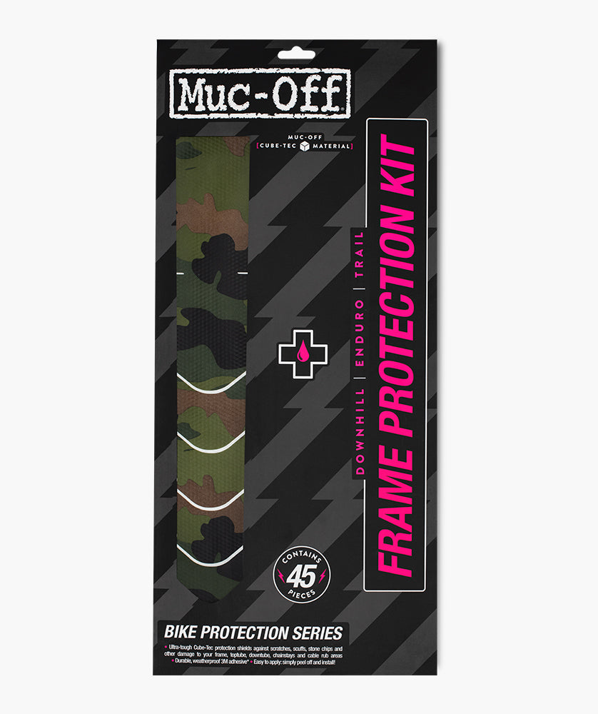 Muc-Off UK Frame Protection Kit - Camo Downhill/Enduro/Trail (45-70mm downtube) 20318 Barcode: 5037835208283