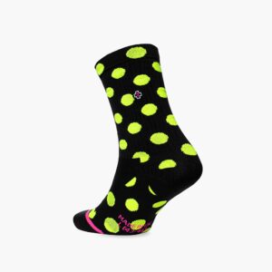 Muc-Off UK Premium MTB/Gravel Socks - Polka Dot Neon Yellow 9 - 11 20735 Barcode: 5037835214048