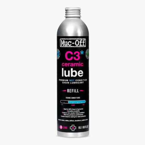 Muc-Off C3 Wet Weather Ceramic Lube 300ml Refill Bottle 20845 Barcode: 5037835215373