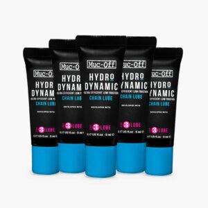 Muc-Off Hydrodynamic Lube Race Bundle - 5 x 5ml Sample Lubes MOG0517 Barcode: