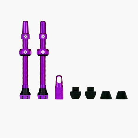Muc-Off All New Tubeless Valves - 80mm Clearance Colours 80mm / Purple 20443 Barcode: 5037835209808