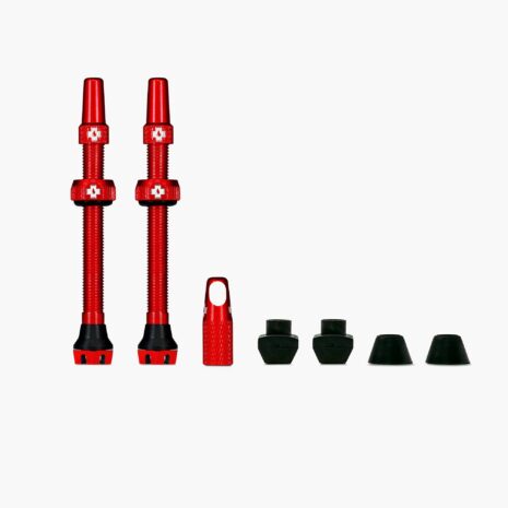 Muc-Off All New Tubeless Valves - 80mm Clearance Colours 80mm / Red 20444 Barcode: 5037835209815