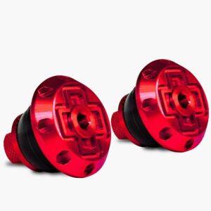 Muc-Off UK Disco Bar End Plugs Red 20852 Barcode: 5037835215441