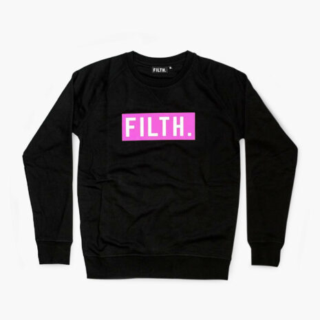 FILTH. Crewneck - Black XXL FILTH-C006 Barcode: 5037835201062