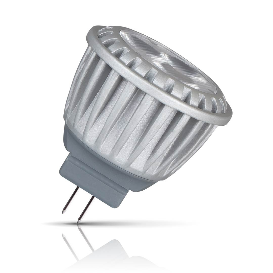 Crompton Lamps LED MR11 Bulb 4W GU4 12V Warm White 36° Clear (35W Eqv) - 14831