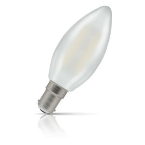 Crompton Candle LED Light Bulb Dimmable B15 2.5W (25W Eqv) Cool White Pearl - 15456