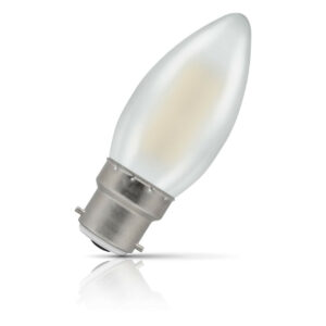 Crompton Candle LED Light Bulb Dimmable B22 5W (40W Eqv) Cool White Pearl - 15562