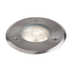 Firstlight Modern Style LED Ground Light 3W Daylight Stainless Steel - 2337ST