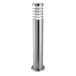 Firstlight Tamar Modern Style LED Post Light 7W Cool White in Stainless Steel and Frosted - 2829ST