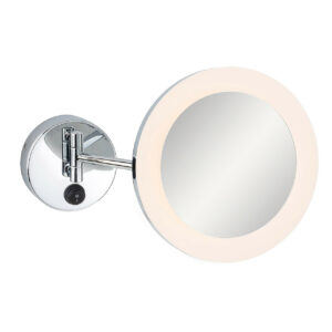 Firstlight Lily LED Illuminated Bathroom Mirror 3W with On/Off Switch Warm White Chrome - 2864CH