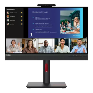 63D8MAT3UK Lenovo ThinkVision T24v-30 23.8" FHD Video Conferencing Monitor