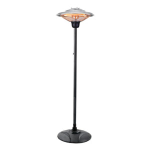 Zink Radiant Coral 1500W Floor Standing Patio Heater - ZR-38155-SIL