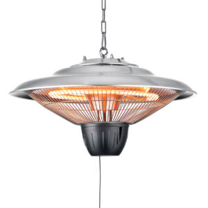 Zink Radiant Coral 1500W Pendant Patio Heater - ZR-38529-SIL