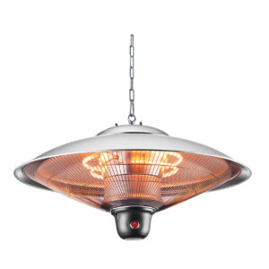 Zink Radiant Marl 2000W Pendant Patio Heater - ZR-38532-SIL