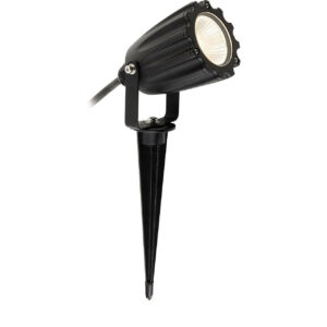 Firstlight Marley Modern Style LED Garden Spike 4.5W Warm White Black - 3857BK