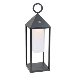 Firstlight Aruba Modern Style LED Lantern 2.2W Dimmable with Dimmer Control Graphite - 3858GP