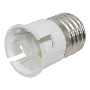 Lyyt E27-B22 Lamp Socket Converter White - 401.087UK