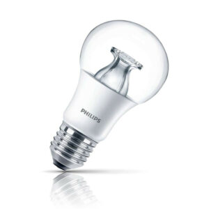 Philips GLS LED Light Bulb Dimmable DimTone E27 8W (60W Eqv) Warm White - 9290024902