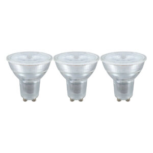 Crompton Lamps LED GU10 Bulbs 4.5W (3 Pack) Cool White 35° (50W Eqv) - 4887