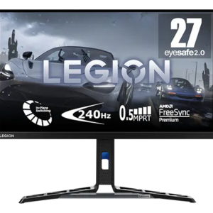 67A6GAC3UK Lenovo Legion Y27f-30 27" FHD Gaming Monitor (280Hz(OD)