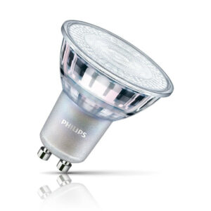 Philips LED CRi90 GU10 Bulb 4.9W Dimmable LEDspot VALUE Warm White 36° - 9290013503